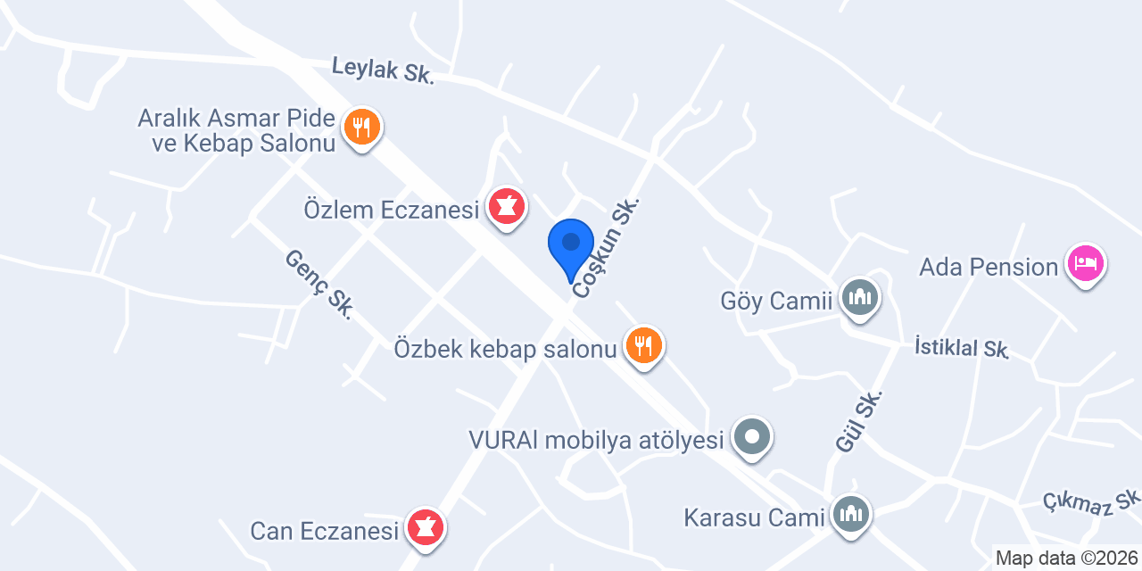 Aralık Sağlık Ocağı konumu