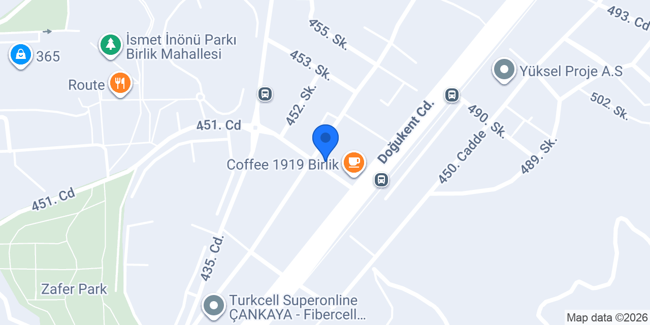 Colambia Coffee Birlik konumu