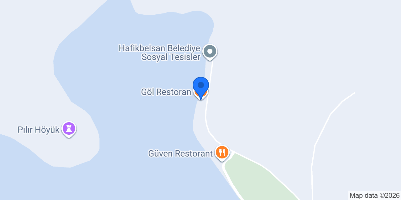Göl Restoran konumu