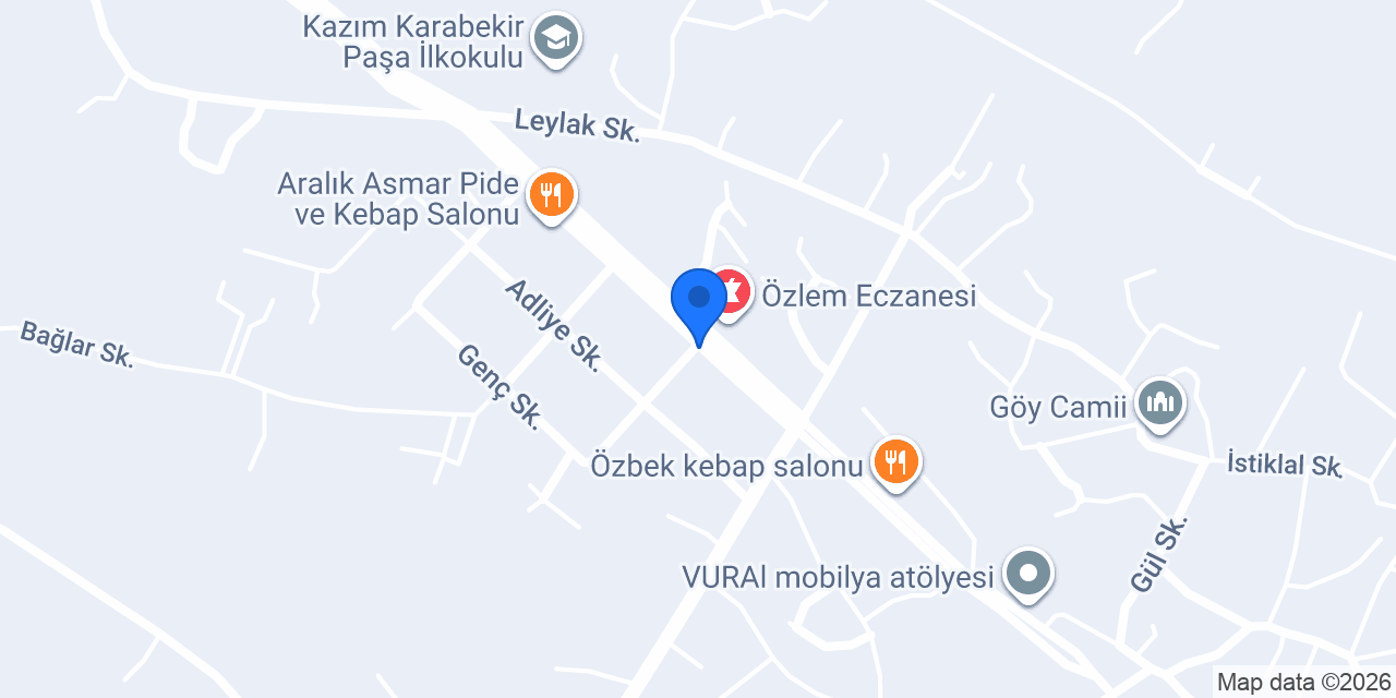 Çiçek taksi konumu