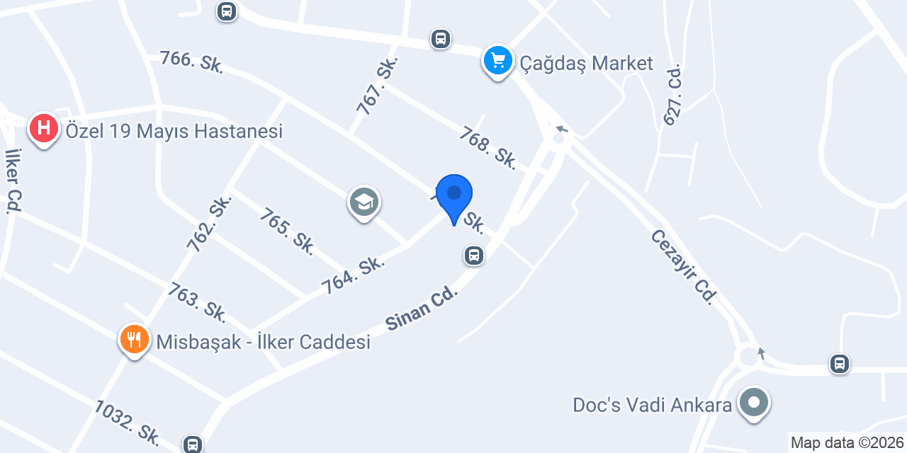 Ezgi Market konumu