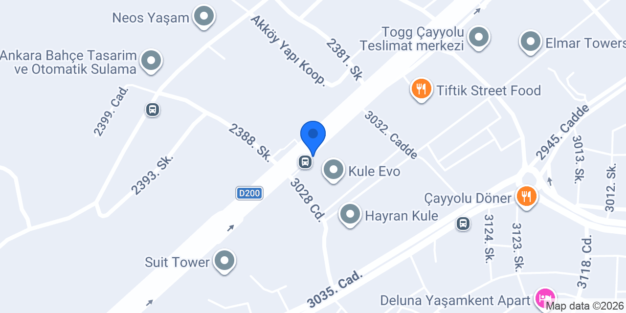 YAŞAMKENT KULE ECZANESİ konumu