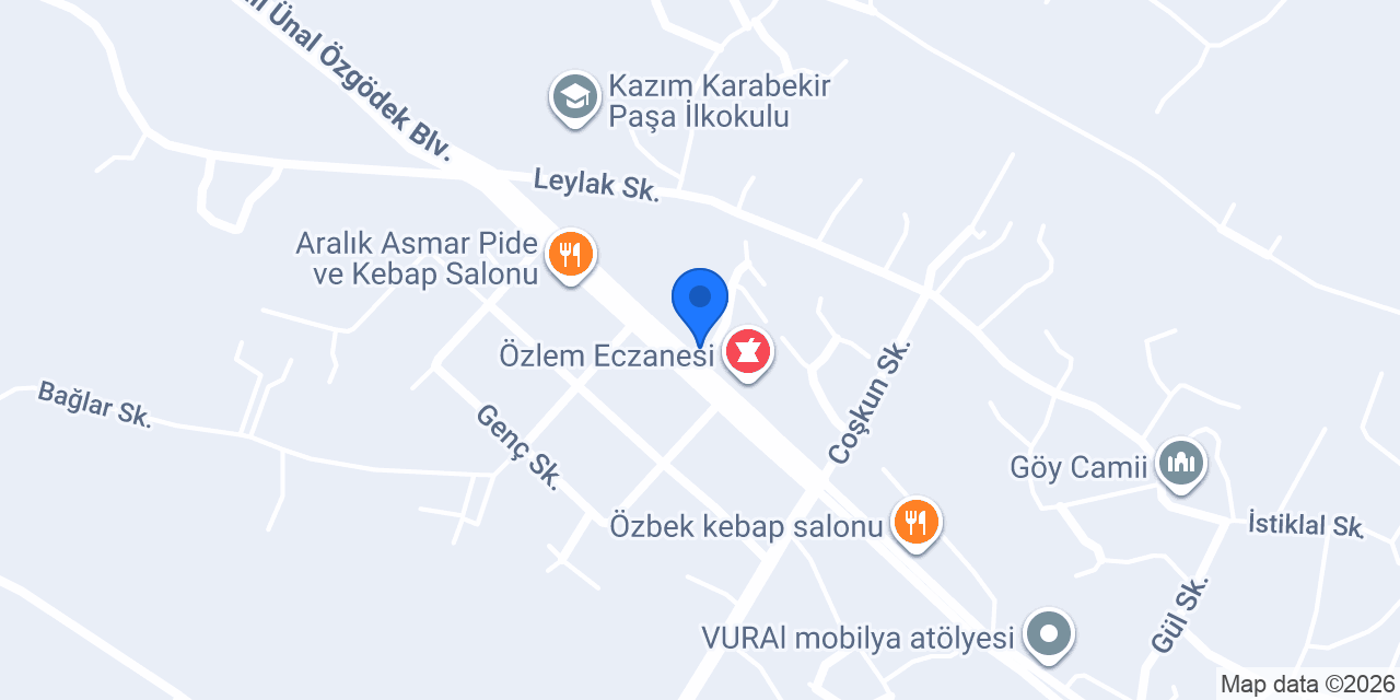 Ziraat Bankası Aralık/Iğdır Şubesi konumu