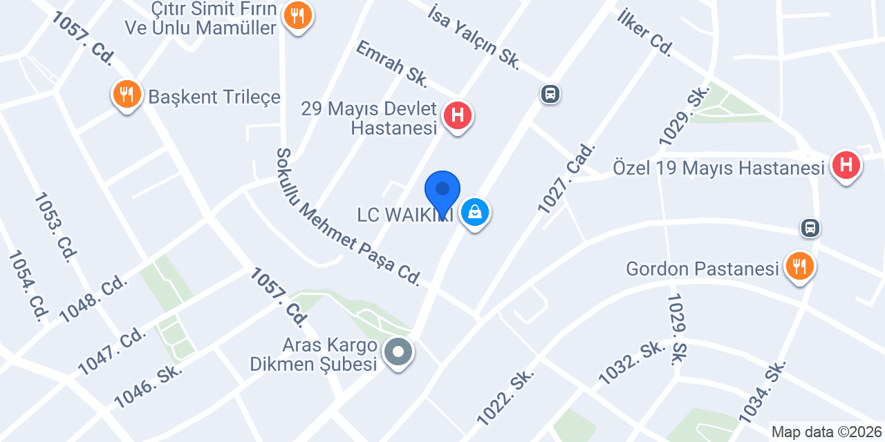 Çankaya Optik konumu