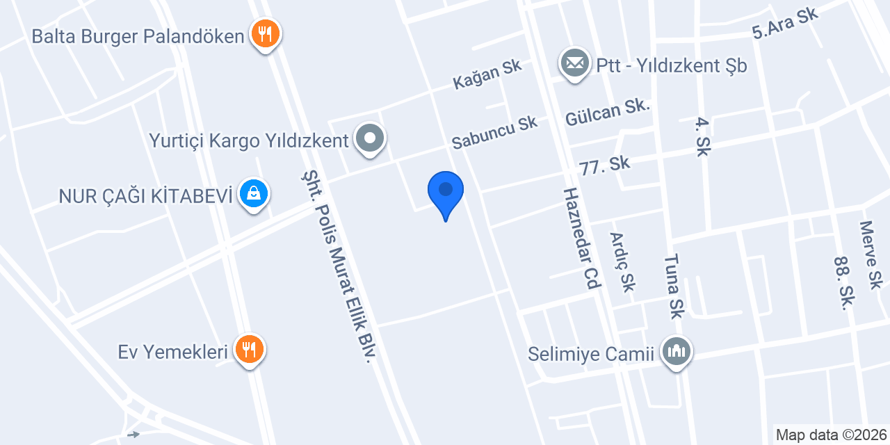 Kardelen Anaokulu konumu