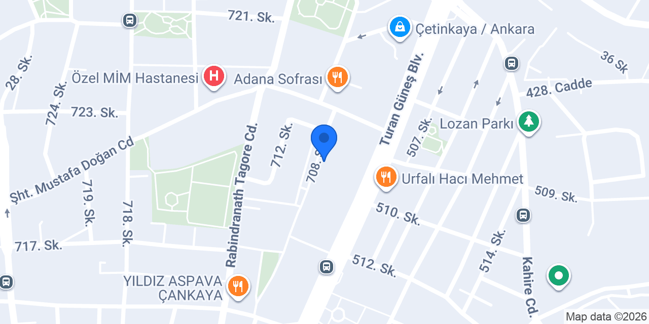 Ünalan Hukuk & Danışmanlık konumu