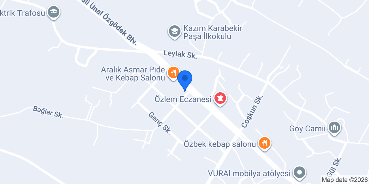 HACIALİOĞLU ÇİĞ KÖFTE konumu