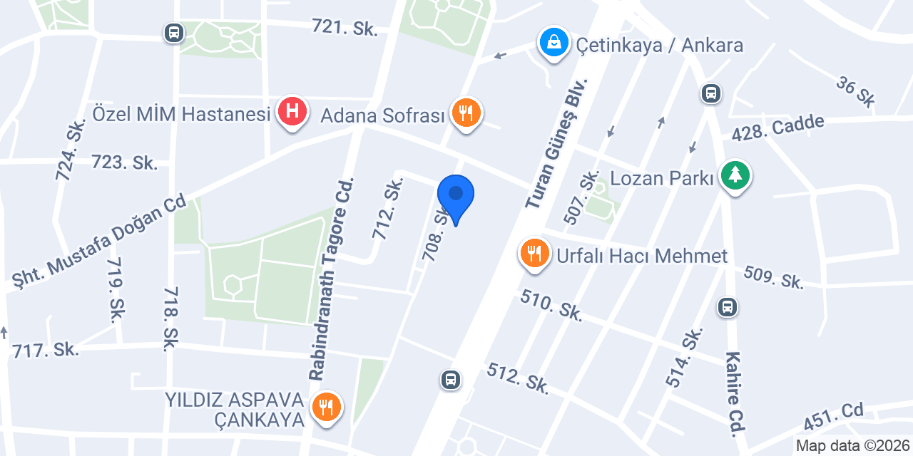 Kuzey Yıldızı Pide konumu