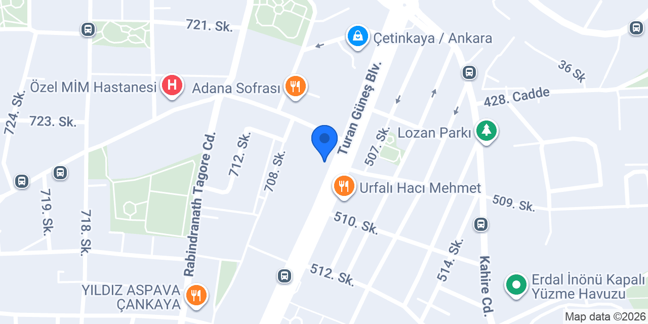 FİZYOTERAPİST Cihangir ÇALIK konumu