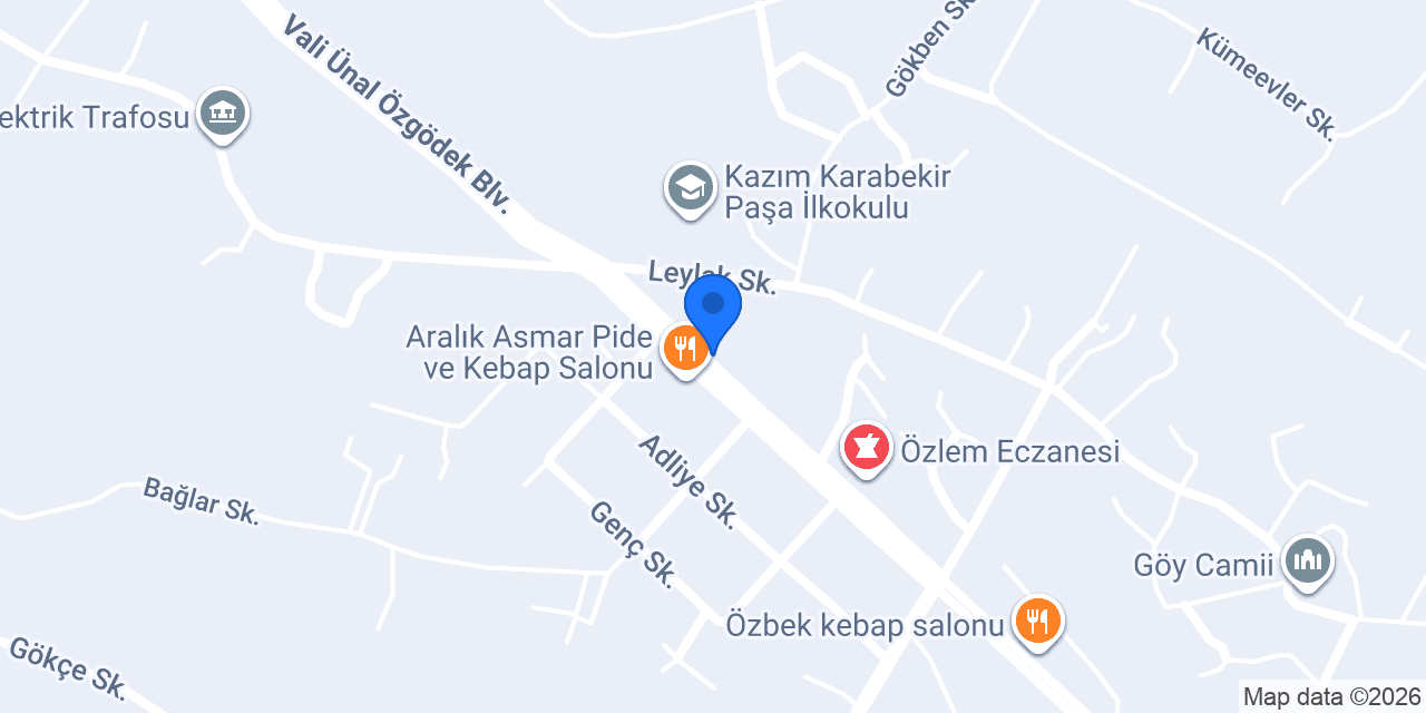 Aralık Noterliği konumu