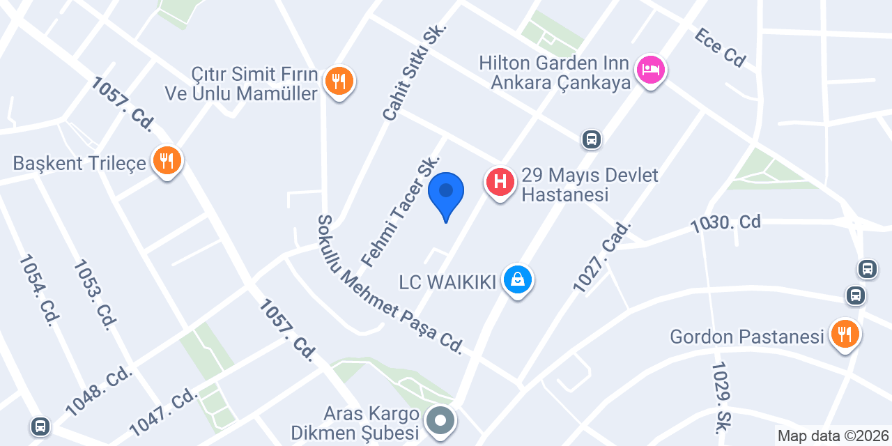 Diş Hekimi Esra Alparslan konumu