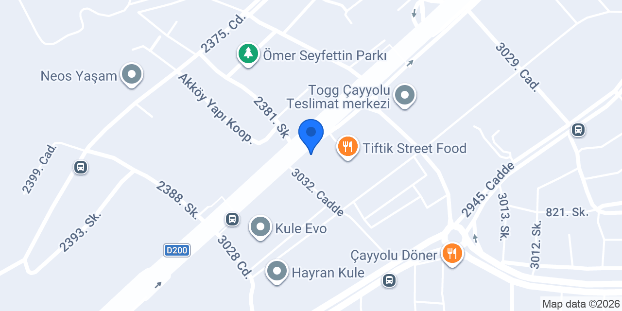 Baba's Street Gourmet ® Elya Center konumu