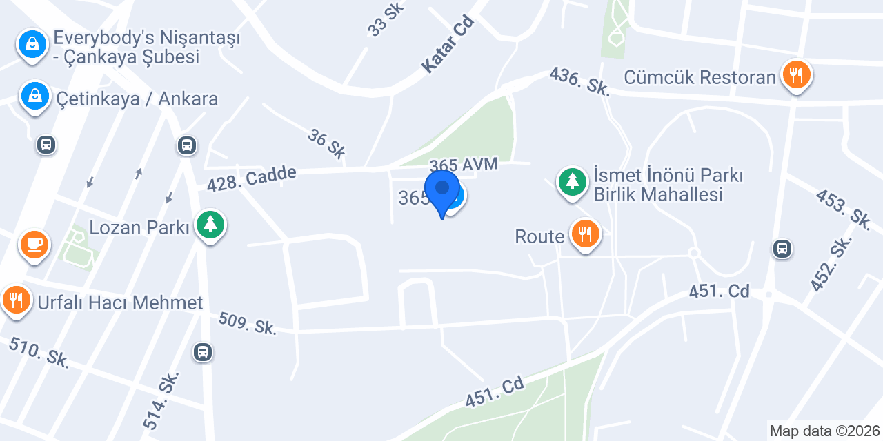 Mavi - Ankara 365 konumu