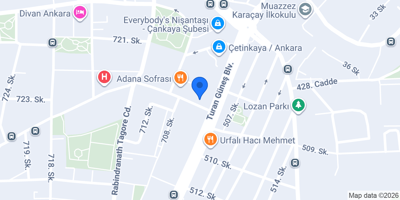 Selvi Elektrik Sıhhi Tesisat konumu
