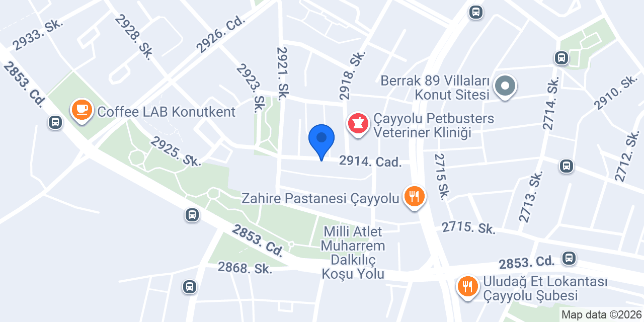 Botto Art Seramik Atölyesi konumu