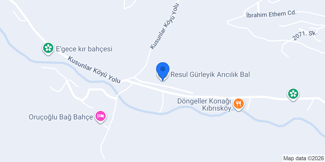Gürleyik arıcılık bal konumu