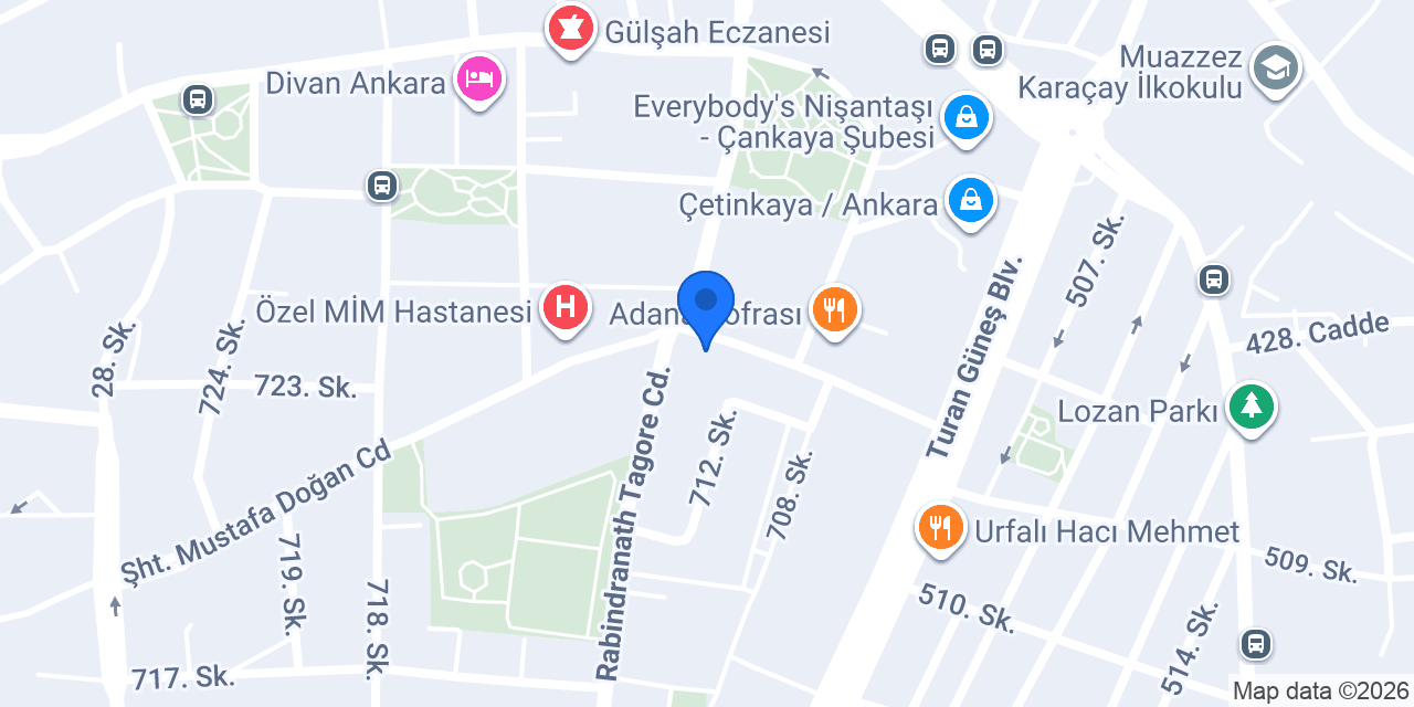 Ceren Yufka & Manti konumu