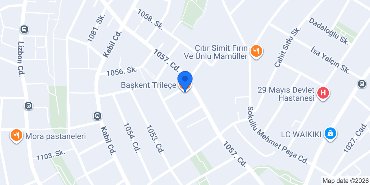 Başkent Trileçe konumu