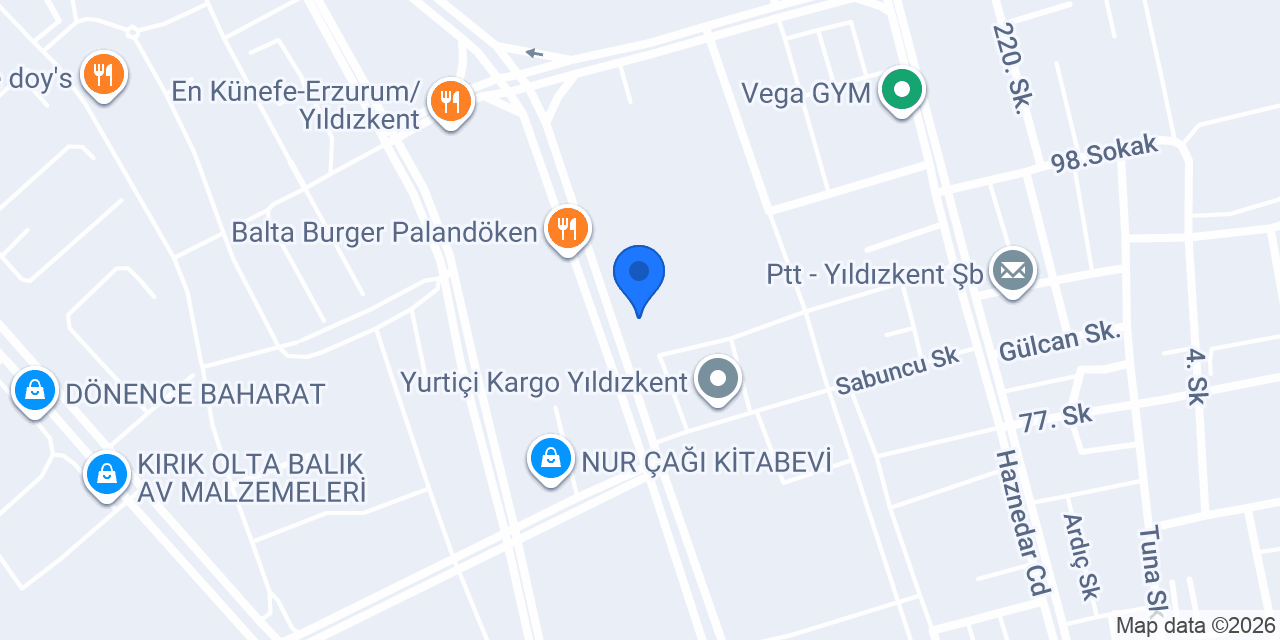 Seksensekiz Concept Studio konumu
