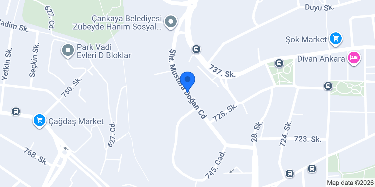 Çankaya boya badana ustası konumu