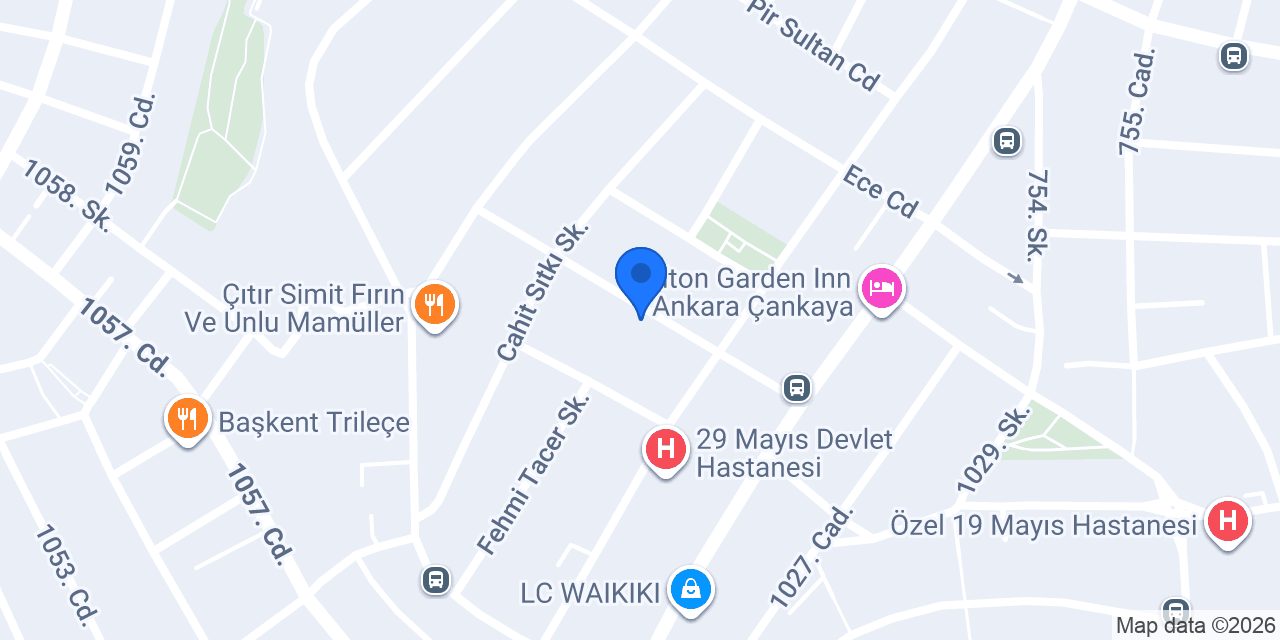 ÇANKAYA DUŞAKABİN SİSTEMLERİ konumu