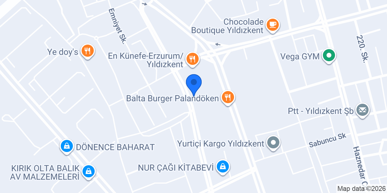 BULVAR TESİSAT konumu