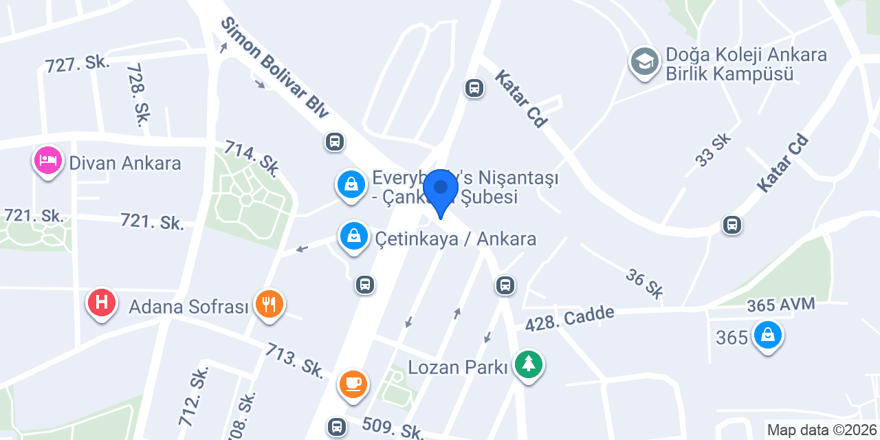 Funda Grup İnşaat konumu