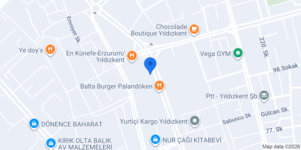 Nırvana Bayan Kuaförü konumu