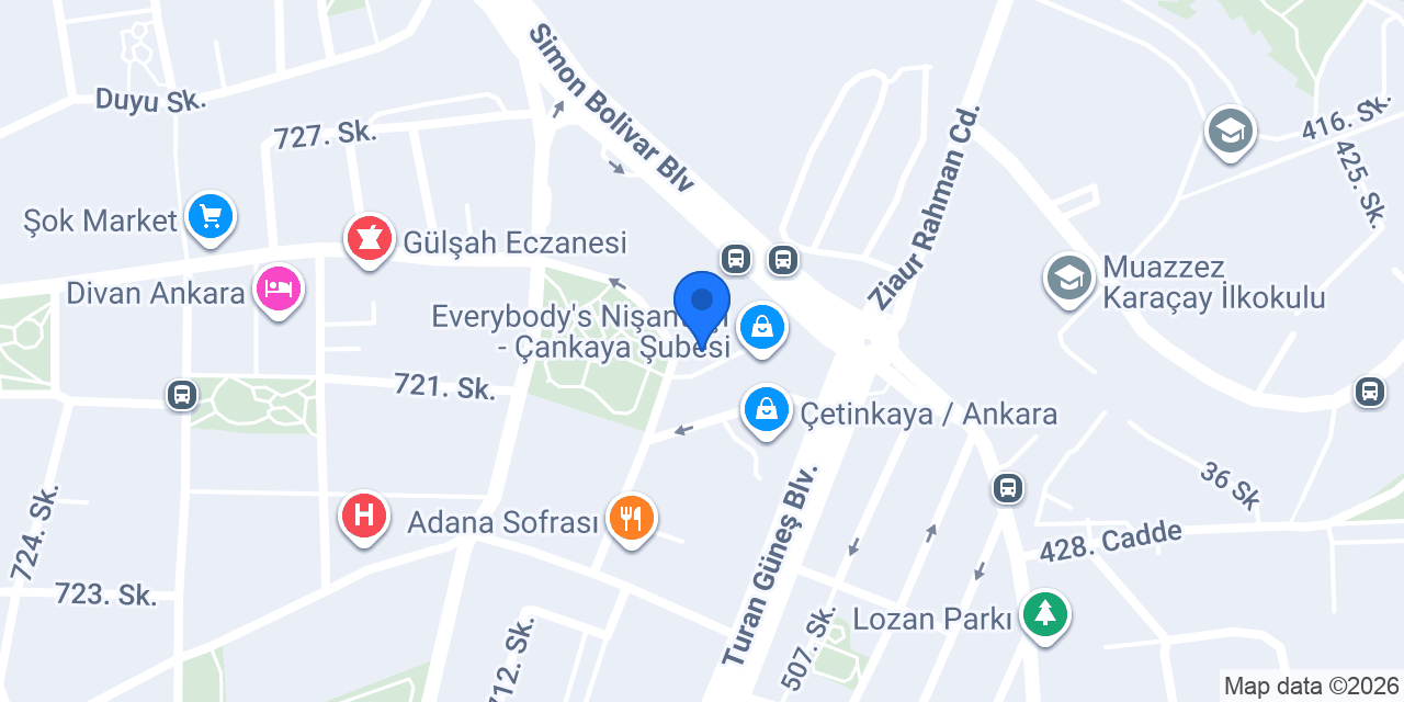 Mullaoğlu Hukuk Bürosu konumu