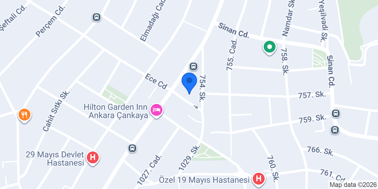 Çağdaş Market konumu