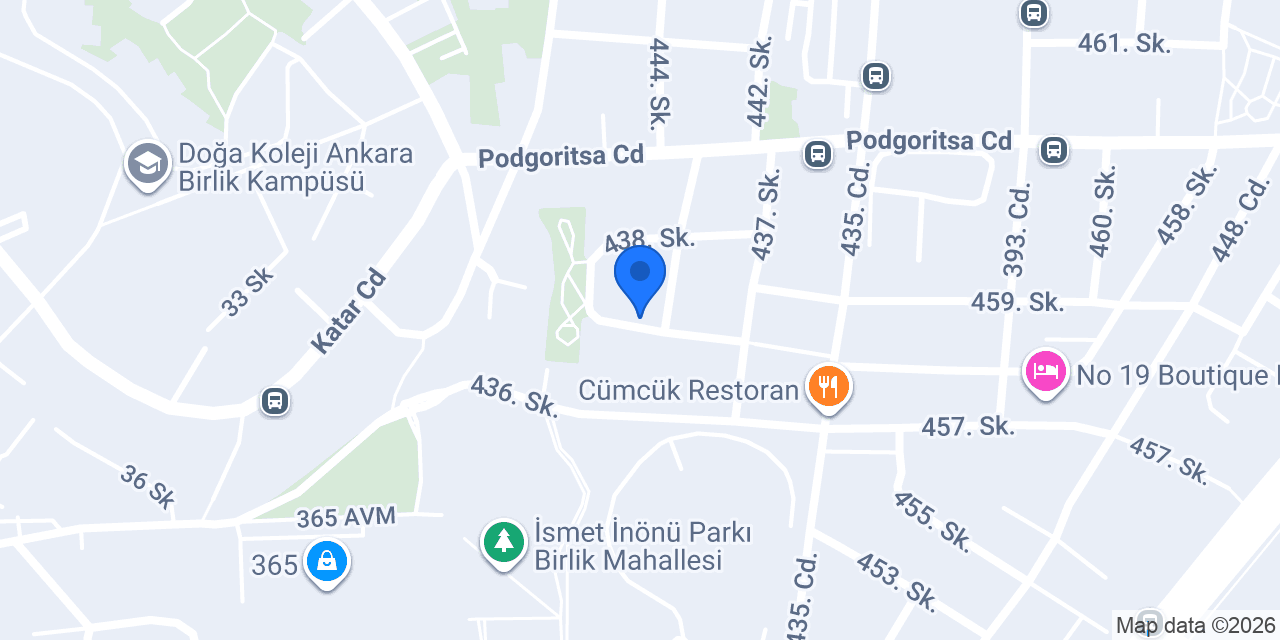 Abrykos Burger Co. (Çankaya) konumu