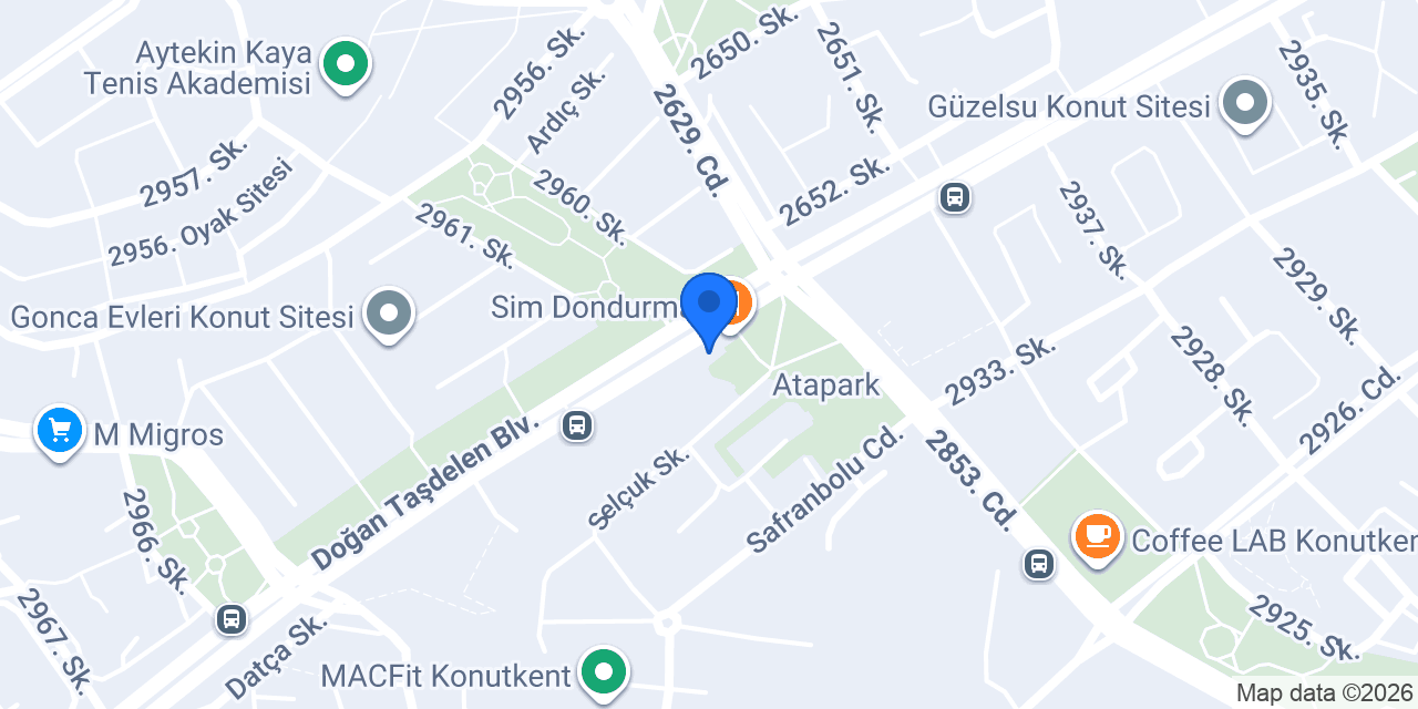 Duru Çiçekçilik konumu