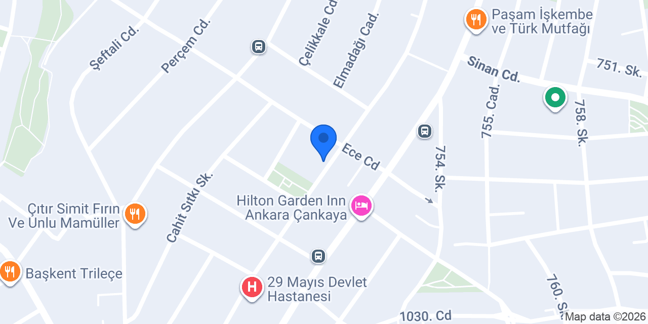 Rent a Car Araba Kiralama konumu