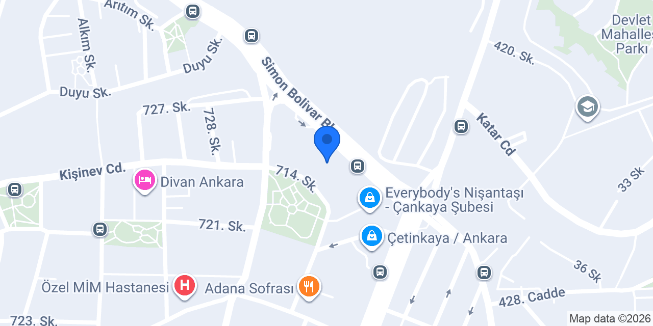 Enza Home | Çankaya konumu
