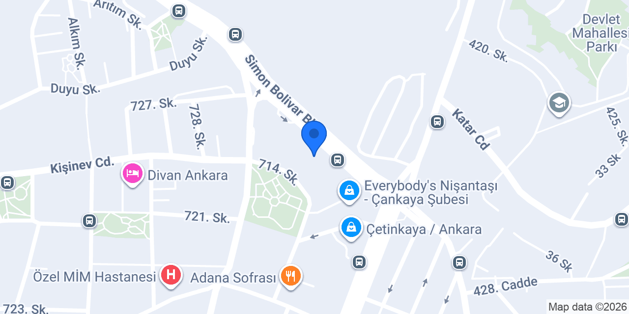 Fabbrica Mobilya konumu