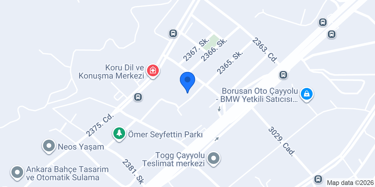 Tech Vizyon Enerji ve Endüstriyel Sistem Teknolojileri LTD. ŞTİ. konumu