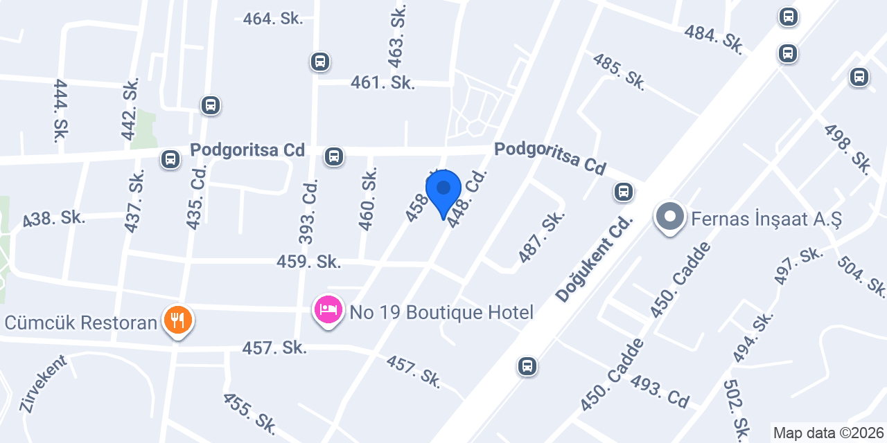 Birlik Pet Market konumu