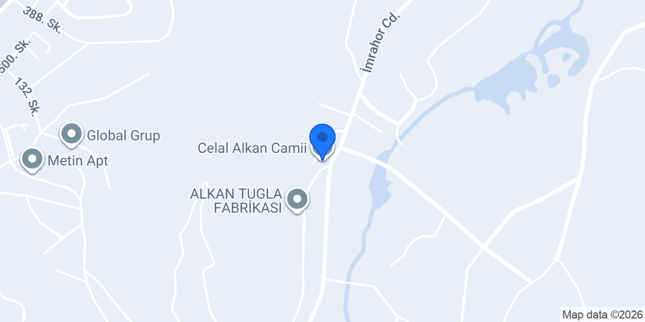 Celal Alkan Camii konumu