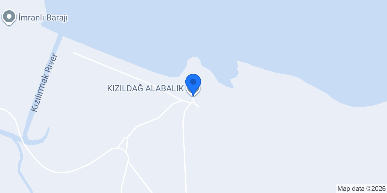 KIZILDAĞ ALABALIK konumu