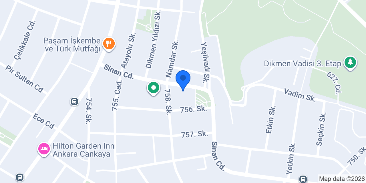 Dikmen Vadi Eczanesi konumu
