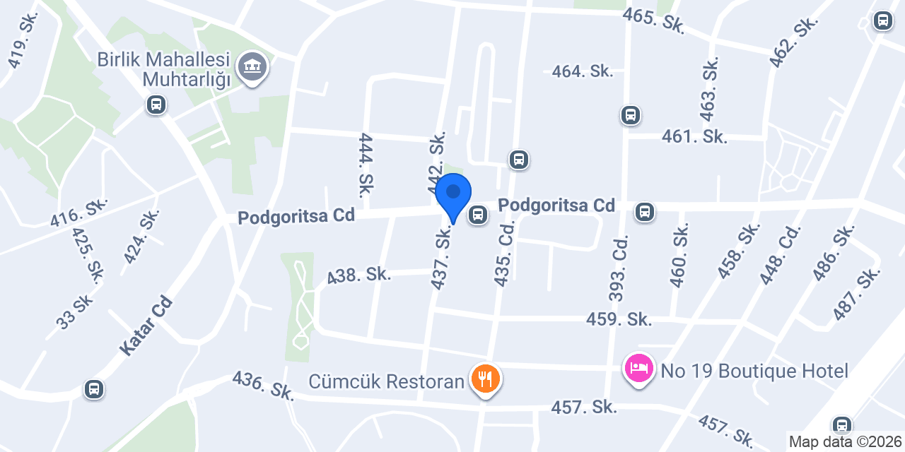 YUBA Çiçekçilik konumu