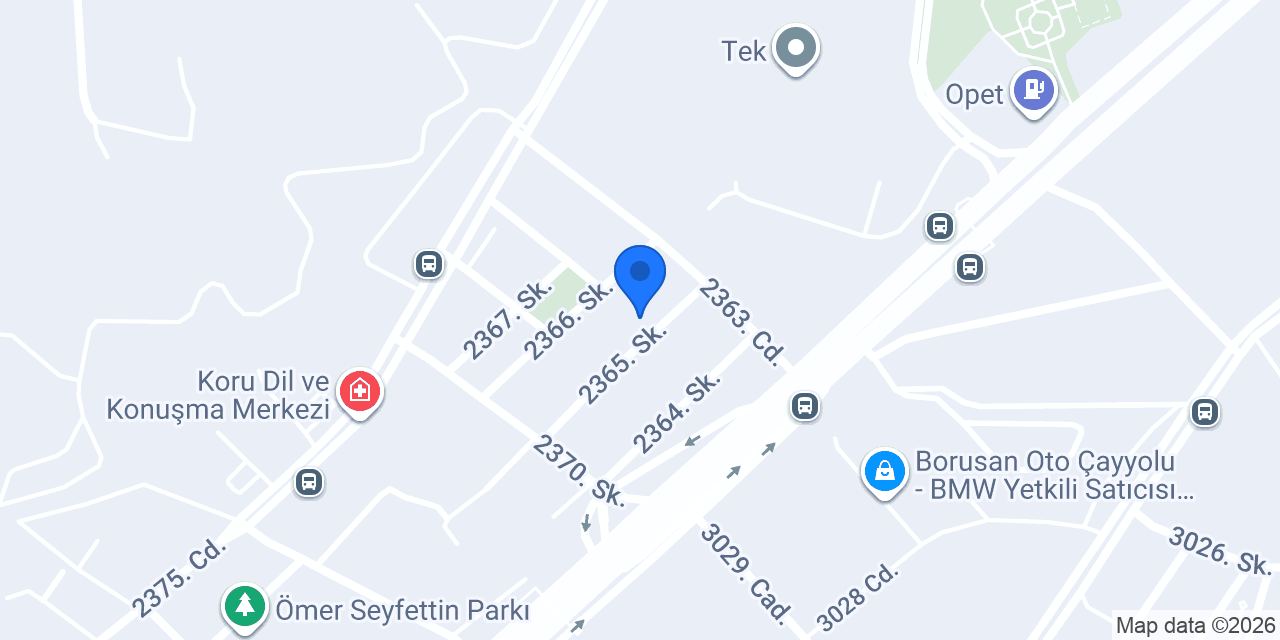 Biotem Kurumsal Hizmetler konumu