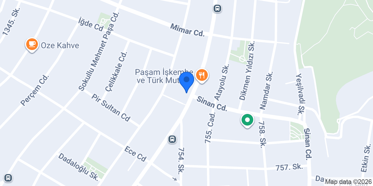 TEB Dikmen Şubesi konumu