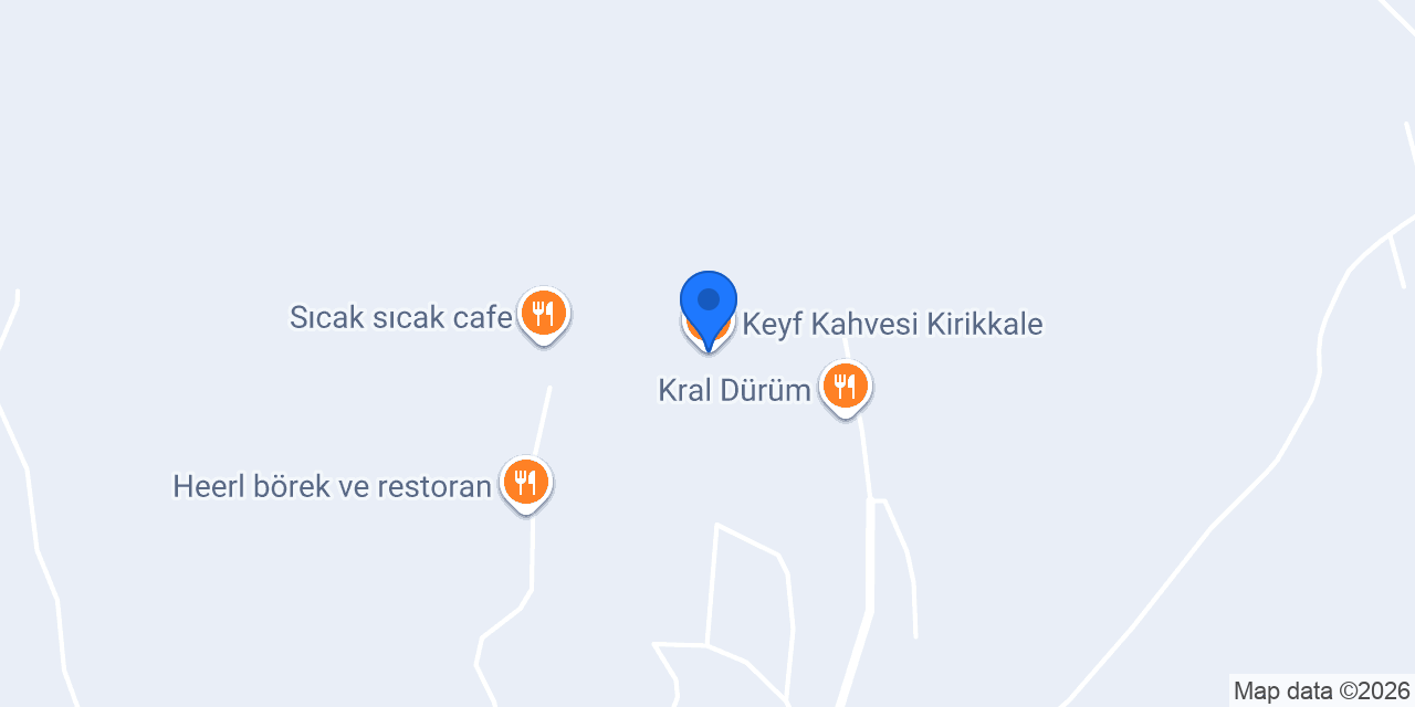 Keyf Kahvesi Kirikkale konumu