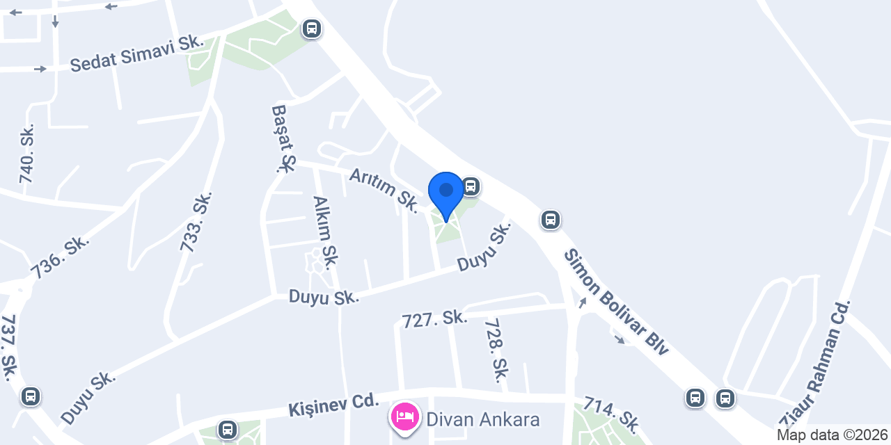 Ressam Duran Karaca Parkı konumu