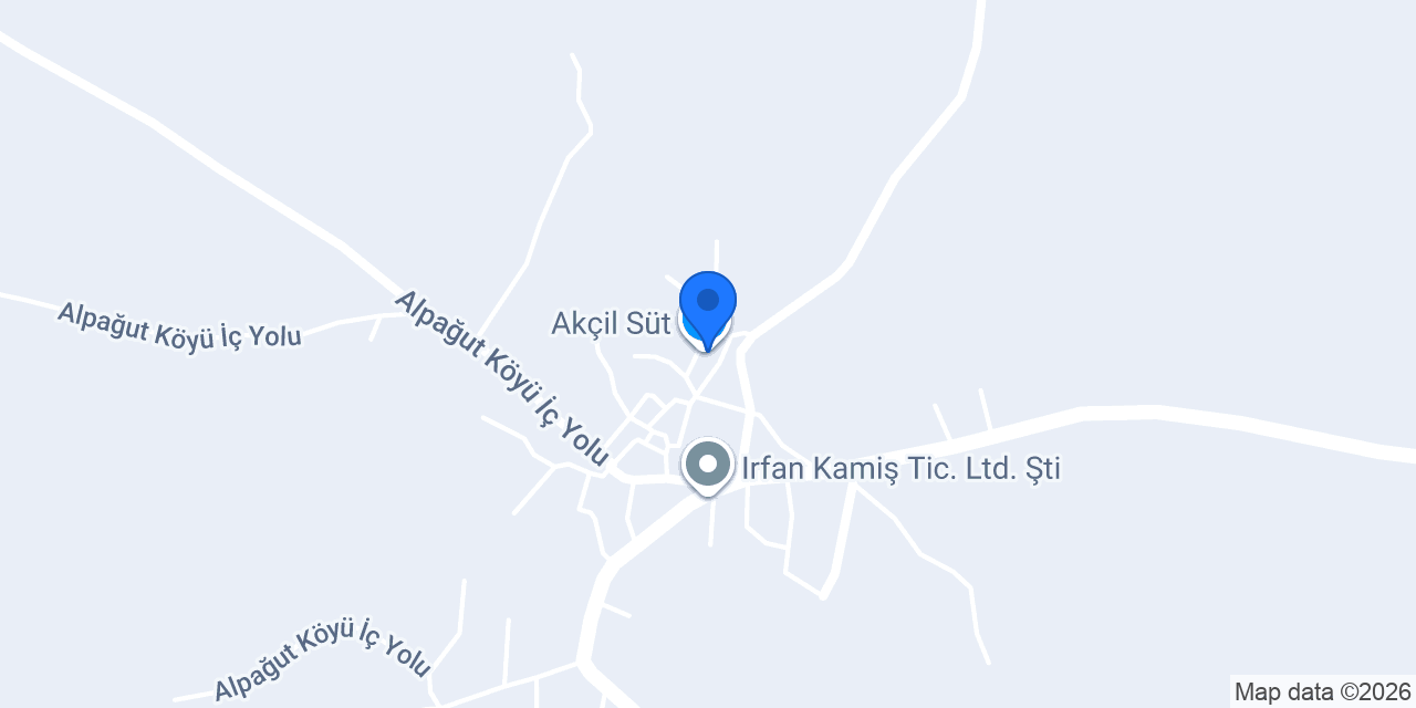 Akçil Süt konumu