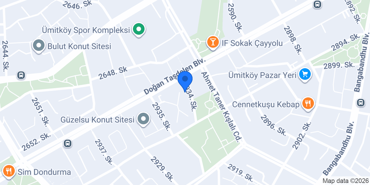 Şapqka Lounge konumu