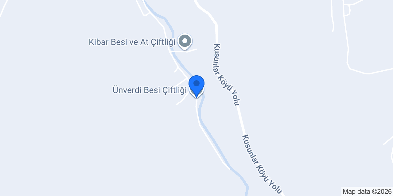 Ünverdi Besi Çiftliği konumu
