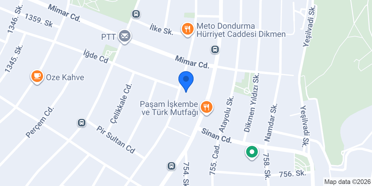 Kuaför Ersin&Cansu Eraslan konumu