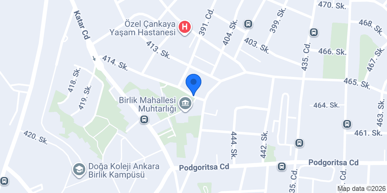 Oyak Birlik Taksi konumu